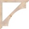 Ekena Millwork Westlake Slat Smooth Bracket, Douglas Fir, 3 1/2"W x 46"D x 46"H BKT04X46X46WTL06SDF - alternate 3